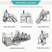 Machine de fabrication de savon liquide et de détergent 50L pour produits chimiques, mélangeur de savon pour les mains
