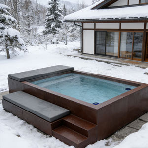 Piscina Elevada de Fibra de Vidrio con Calentador, Filtro y Bomba – Ideal para Villas, Hoteles y Resorts con Sofá - Product Image 6