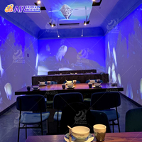 Salle de projection intérieure immersive Magic Wall/Floor Système de projection interactif pour projecteur Affichage LED Taille personnalisable