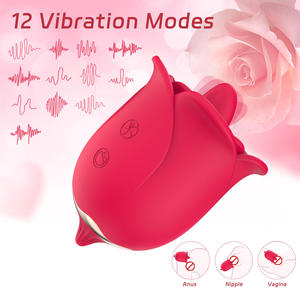 Neue Rose Zunge lecken springende Ei necken weiblichen Schlafsaal Mastur bator Silent Adult Sex Produkt Vibration Orgasmus Spielzeug Adult SEX - Product Image 3