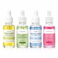 Sérum Visage et Cou Anti-Âge Éclaircissant Marque Privée OEM 30ml à l'Hyaluronate de Sodium Hydratant Chimique Raffermissant Liftant Réparateur
