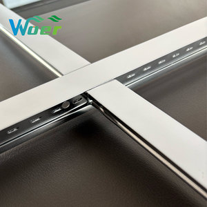 Promotion à Durée Limitée : Grille <span class=keywords><strong>de</strong></span> plafond en acier galvanisé moderne pour hôtel 24/25, installation facile, étanche et résistante à la corrosion - Product Image 3