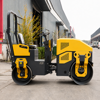 Vente Flash : Rouleau compresseur routier à double tambour de 2300 kg pour la construction de chaussées en asphalte
