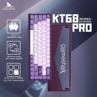 Darmoshark KT68PRO 68 Key Wired Hall Effect Magnetic Gaming Keyboard 8K Polling Rate Rapid Trigger 0.1mm Aluminum for PC Esports