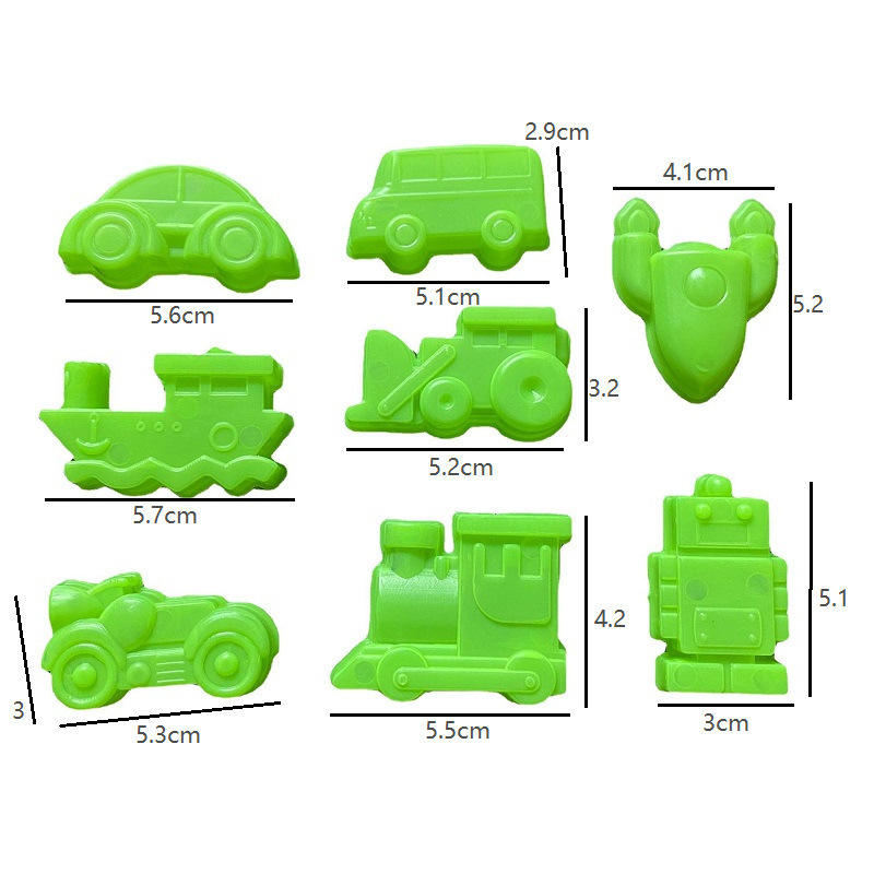 Véhicule 8 pièces set