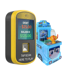 Lecteur <span class=keywords><strong>de</strong></span> codes QR et <span class=keywords><strong>de</strong></span> cartes RFID pour machines <span class=keywords><strong>de</strong></span> jeux d'intérieur – Terminal <span class=keywords><strong>de</strong></span> paiement prépayé avec écran compatible avec les systèmes d'arcade - Product Image 2
