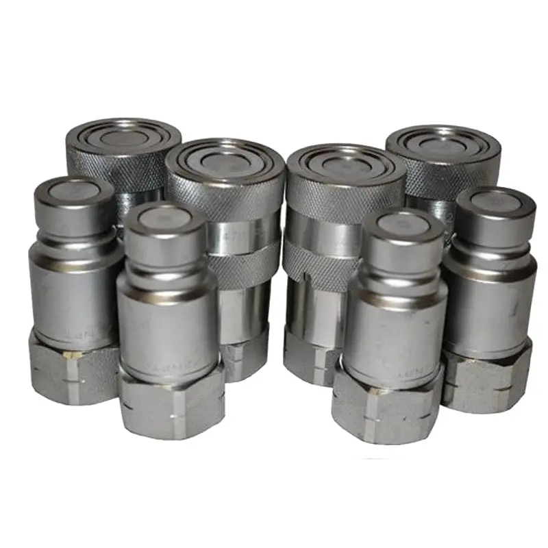 ISO-7241-B 1/4 inch BSP/NPT Thread female /male steel /bass hydraulic hose quick disconnect couplers
