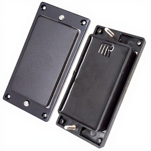 Humbucker fermé à double bobine, 2 pièces, instrument de micro pré-câblé pour guitare avec logo personnalisé, contrôle du volume et de la tonalité - Product Image 2