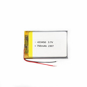433450 3.7V 750mAh Şarj Edilebilir Lipo Pil LP433450 Taşınabilir Cihazlar için Lityum Polimer Piller - Product Image 2