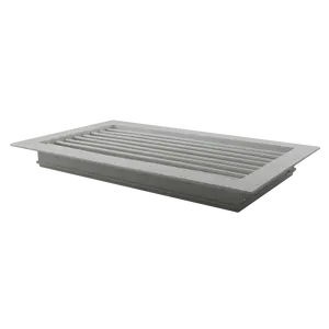 HVAC single adjustable louver grille air deflectors for ceiling vents