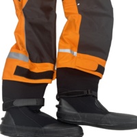 Solf baju kering karet risleting, pakaian selam Neoprene antiair untuk Kayak Paddling menyelam ukuran Plus untuk pria dan wanita