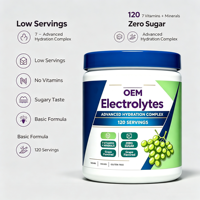 Complexe d'hydratation avancé aux électrolytes, saveur raisin, 120 portions, végétalien