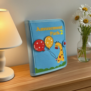 Montessori-Style Felt Busy Board Bible Story Themed Sensory <b>Educational</b> Toys Stimulating Children's Senses - Product Image 1