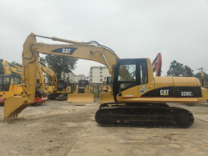 Excavadora de ruedas Caterpillar CAT320C/CL 320D/B usada original de Japón, 20 toneladas, motor de alta eficiencia de 99.9kW, cucharón de 1.15m, bomba en stock. - Product Image 6