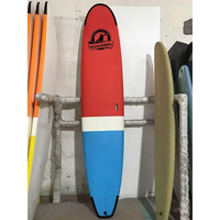 Planches de surf souples de 9 pieds, emballées sous vide, longboard pour débutants, enfants, école de surf