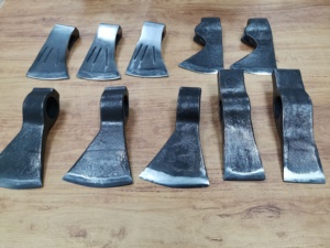 Testa di Ascia Nee Man Senza Manico, Ascia Artigianale in Acciaio al Carbonio, Tomahawk da Campeggio Stile Vichingo, Testa di Accetta Forgiata - Product Image 2
