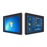 Tablette PC industrielle robuste et anti-vandalisme de 13.3 pouces Win10/11 Linux Desktops All in One Pc 1366*768 Resolution Touch Computer