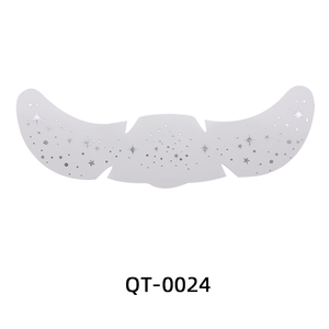 Adesivi per Tatuaggi Temporanei Personalizzati all'Ingrosso, Stelle Glitterate e Lentiggini Rosse in Lamina per Trucco Viso di Donne e Ragazze - Product Image 1