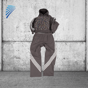 Conjunto de Sudadera con capucha informal para hombre transpirable respetuoso con el medio ambiente de alta calidad - Product Image 1