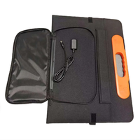 Panneaux solaires pliables 200W, étanches IP67, couverture solaire pliable, support personnalisé pour équipement extérieur hors réseau