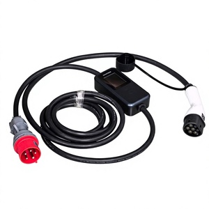 Chargeur EV portable AC 7KW OEM GBT Type2, courant réglable, charge rapide, station de charge EV pour BYD ZEEKER 001 VW - Product Image 1