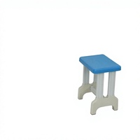 Chaise d'étude individuelle moderne en plastique pour enfants, réglable, pour salle de classe, chambre et salon - Mobilier scolaire commercial OEM