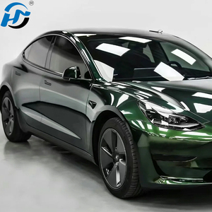 Pellicola Adesiva in Vinile Verde Notte Metallizzato Lucido PET TPU, Adesivi in Vinile Aurora Diamantata Verde Notte - Product Image 1