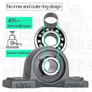 Rodamiento de Agujas K 14*18*13 K 16*20*16 K 18*22*18 Diseño Compacto para Articulación de Robot Actuador Pequeño Sección Delgada - Product Image 4