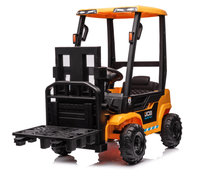 Chariot élévateur électrique pour enfants sous licence JBC, jouet de construction, alimenté par batterie 12V avec télécommande 2.4G