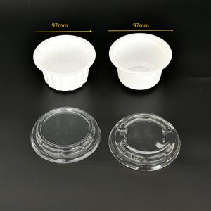 Dùng Một Lần Sữa Chua <span class=keywords><strong>Container</strong></span> 200Ml Ice Cream Cup Tùy Chỉnh PP Nhựa Nước Giải Khát Sữa Nước Trái Cây Salad Tráng Miệng Cà Phê - Product Image 1