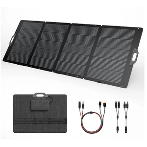 Panel Solar Portátil Plegable Alecter de 400W, Negro, 23% de Alta Eficiencia, 20 Celdas, 210x210mm, Cargador Solar, Estación de Energía APH-FB198 - Product Image 6