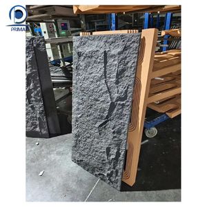 Bán buôn Prima PU đá cho trang trí nội thất Faux Feather tấm Tường cho khách sạn biệt thự bên ngoài phòng khách nền - Product Image 6