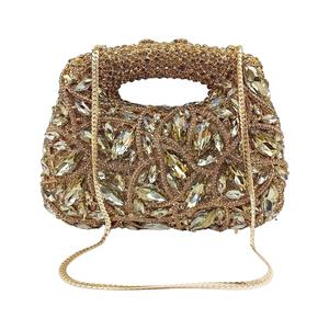 Sac de soirée élégant pour femme, luxueux, classique, orné de strass, sac à main scintillant en cristal pour fête, bal, sac à main élégant - Product Image 2