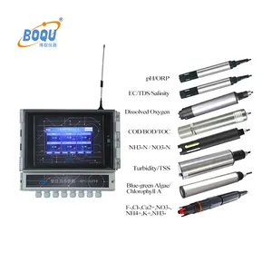 Boqu Pengukur Mpg-6099 PH/ORP/Do/Ec/TDS/Cod/BOD/Turbitabilitas/Tss untuk Aplikasi Air Limbah Multi-parameter Meter/Penganalisis