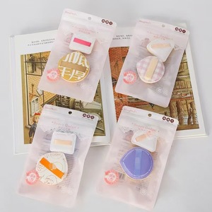 Shangmeier Water Drop Cotton Powder Puff, 2 paquets d'éponges douces pour la peau, pour une utilisation sèche ou humide - Product Image 4