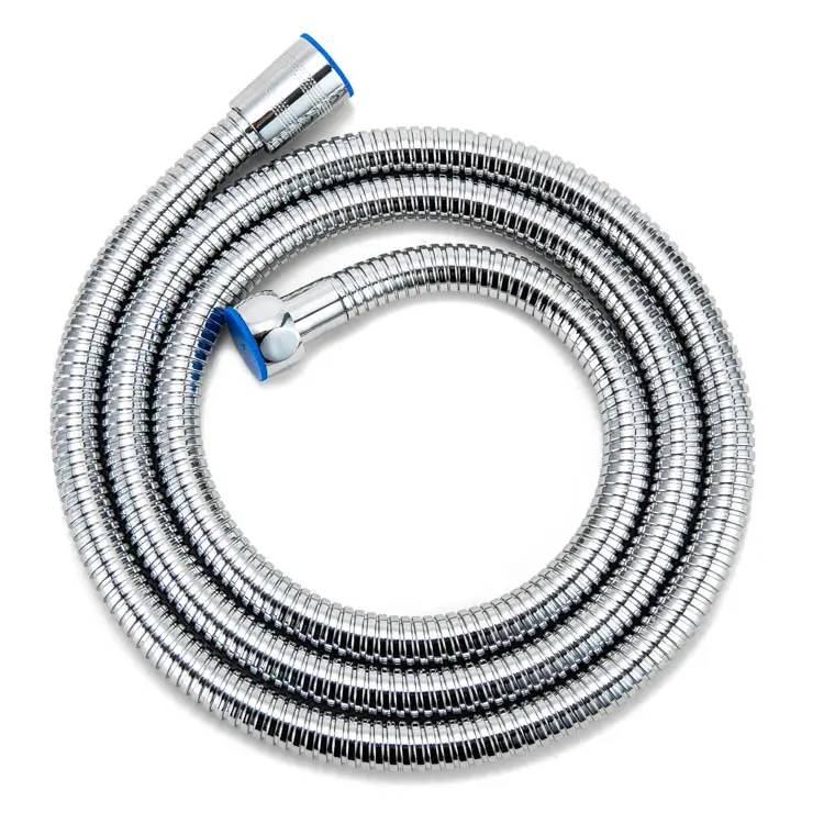 Double Lock Stainless Steel Flexible 2 Metre Stainless Steel Flexible Tube Pipe Hose Shower Hoses for Bathroom Accessories