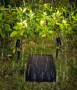 Lámpara Solar de Jardín con Panel de 6V 5W, 300LM, Batería de 3000mAh, IP65 Impermeable, con Estaca para Tierra - Product Image 5