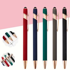 Stylos publicitaires en métal à bille à écran tactile doux, personnalisables avec logo, les plus vendus en gros, à prix abordable - Product Image 3
