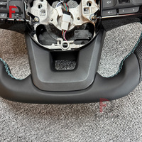 Volant en cuir GR Sport avec surpiqûres bleu cyan en stock pour Toyota GR86, Hilux, Camry, LC300, LC79, Fortuner, 4Runner, Tacoma