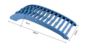 Il dolore alla <span class=keywords><strong>schiena</strong></span> all'ingrosso rilassa la barella ortopedica della colonna vertebrale del massaggiatore della <span class=keywords><strong>schiena</strong></span> della vertebra - Product Image 2