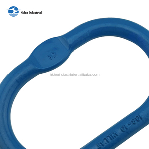 Conexiones <span class=keywords><strong>de</strong></span> Cadena G100 Tipo US Master Link <span class=keywords><strong>de</strong></span> Acero Superaleado Forjado, Templado y Recubierto para Elevación Industrial y <span class=keywords><strong>en</strong></span> la Construcción - Product Image 4