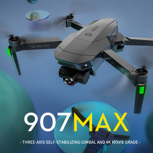 2021 professionnel tecnologia <span class=keywords><strong>SG907</strong></span> <span class=keywords><strong>MAX</strong></span> 5G WiFi EIS trois axes cardan caméra drone 4K sans brosse GPS RC quadricoptère livraison Drone - Product Image 2