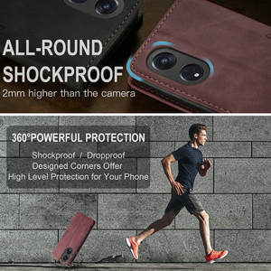 Prêt à expédier étui portefeuille en cuir pour <span class=keywords><strong>Huawei</strong></span> P60 Pro P50 <span class=keywords><strong>P40</strong></span> P30 P20 accessoires de téléphone portable à rabat magnétique - Product Image 4