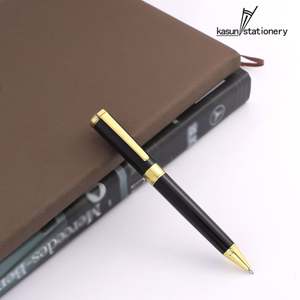 Bolígrafo Clásico de Alta Calidad Estilo MB para Diseño de Tiendas Especiales, Bolígrafos Metálicos Pesados en Oro Rosa - Product Image 2