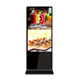 Wholesale Fashion Multi Touch Function Android System 55 Inch Indoor Advertising Equipment Mini Advertising Kiosk Machine Player