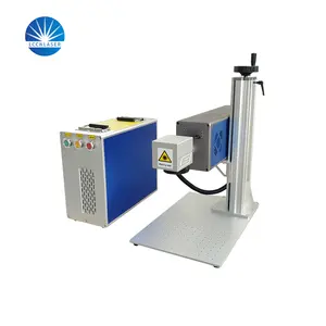 Giá tốt nhất RF CO2 sợi Laser đánh dấu máy cho Logo gỗ galvo đầu