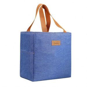 Bolsa Térmica Personalizada Promocional para Oficina, Bolsa de Almuerzo Impermeable de Papel de Aluminio para Adultos - Product Image 1