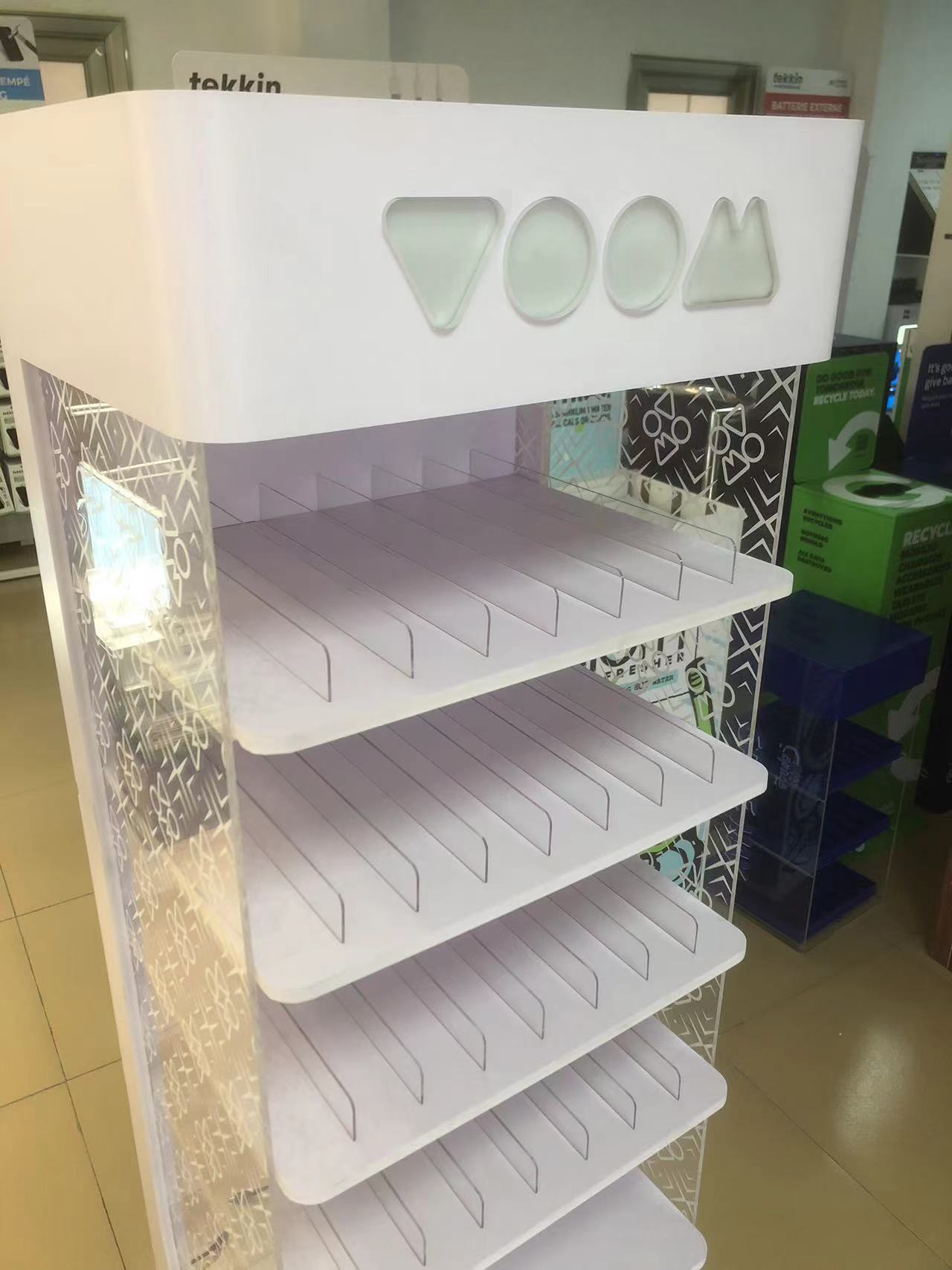 Lightup Cigarette Display Rack Smoking Shop Display Led Tobacco Display case Floor Stand for Retail Shop and Shopping Mall — view 2