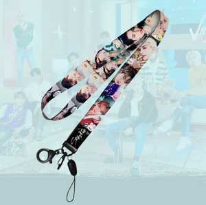 Correa de Nylon Larga para el Cuello con Diseño de Ídolos de KPOP, Correa para Teléfono, Porta Tarjetas, Correa Desmontable Colorida, Regalo para Fans - Product Image 4