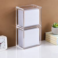 Boîte de protection personnalisée en acrylique pour booster box, démontable, transparente, avec couvercle magnétique, anti-RFID, pour cartes à collectionner